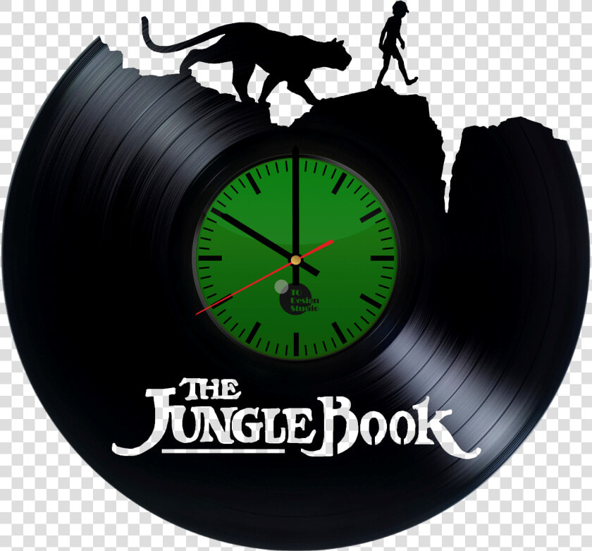 Transparent Records Silhouette Vinyl   Jungle Book Movie Hd  HD Png DownloadTransparent PNG