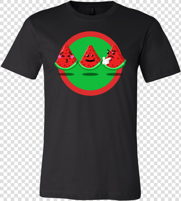 Funny Cartoon Fruit Feeling Confused Watermelon Face   Baking Designs For T Shirt  HD Png DownloadTransparent PNG