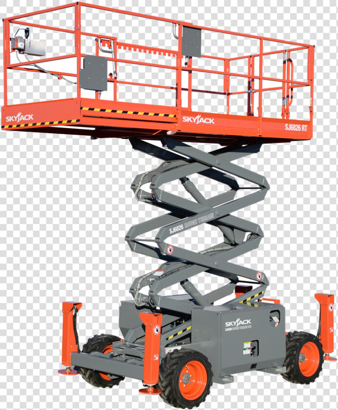 Skyjack 6826 Scissor Lift   Boom Lift Rental Philippines  HD Png DownloadTransparent PNG