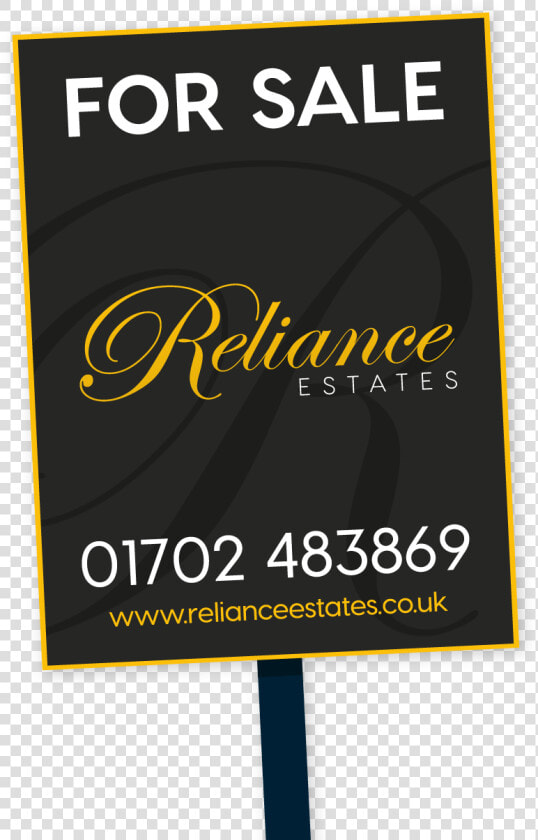 For Sale Sign Reliance Estates   Poster  HD Png DownloadTransparent PNG