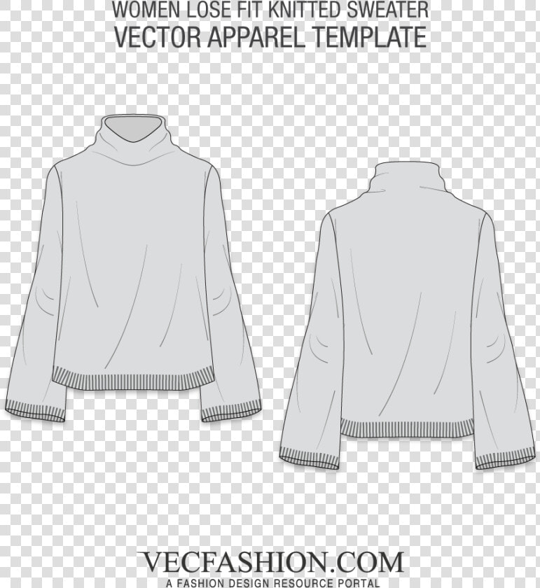 Sweater Vector   Men Tank Top Template  HD Png DownloadTransparent PNG