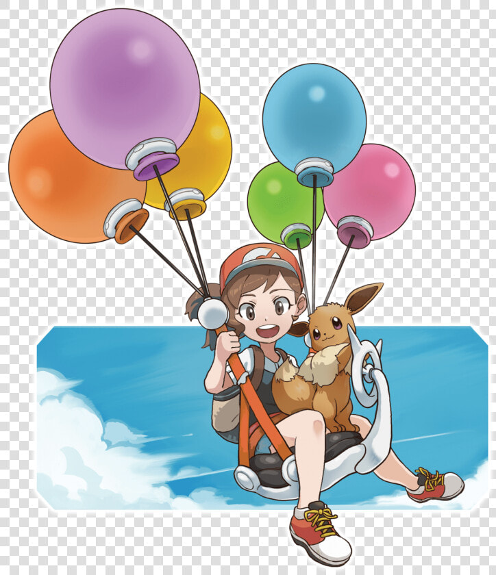 Pokemon Lets Go Eevee Fly  HD Png DownloadTransparent PNG