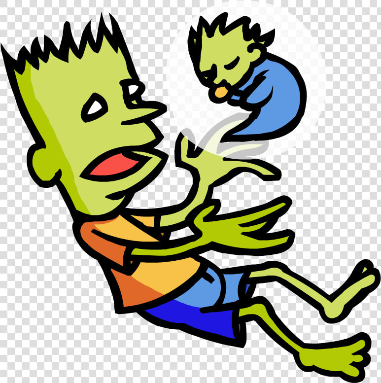 Bart Versus The Universe   Cartoon  HD Png DownloadTransparent PNG