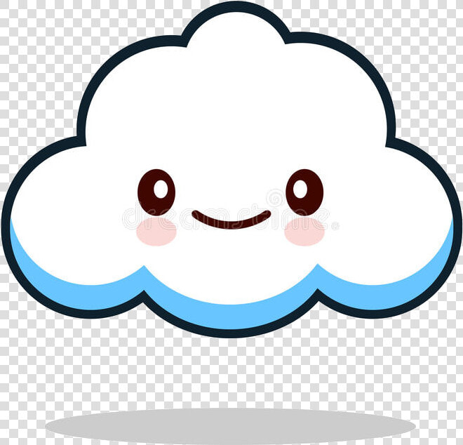 Cloud Cute Clipart Transparent Png   Clip Art Cute Clouds  Png DownloadTransparent PNG