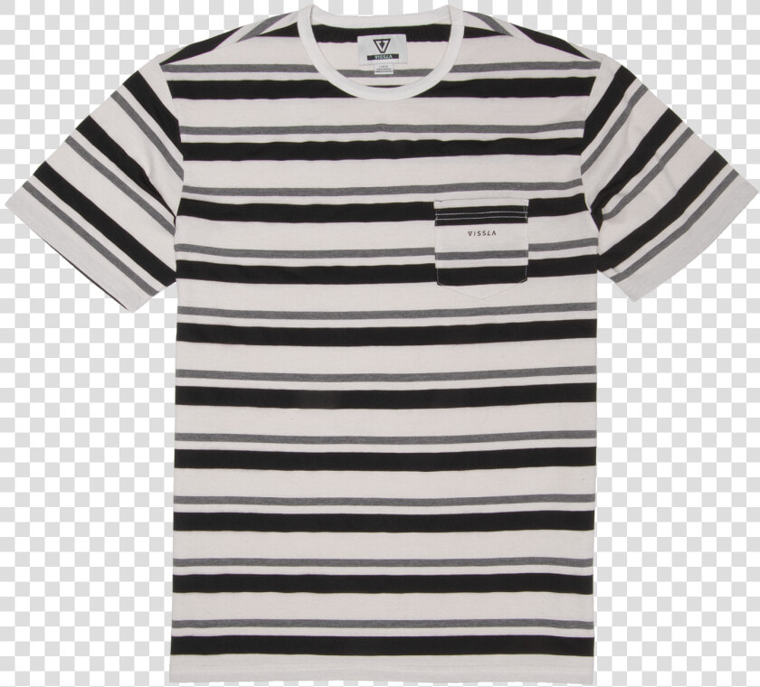 Huf Striped T Shirt  HD Png DownloadTransparent PNG