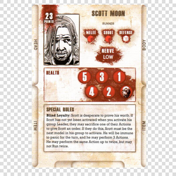 Walking Dead All Out War Cards  HD Png DownloadTransparent PNG