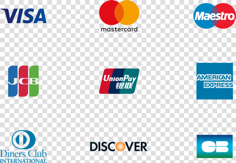 Download Visa Mastercard Unionpay American Express   Visa Mastercard American Express Diners Club  HD Png DownloadTransparent PNG