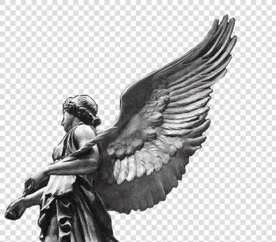  statue  angel  pngs  png  lovely Pngs  usewithcredit   Black And White Angel Aesthetic  Transparent PngTransparent PNG