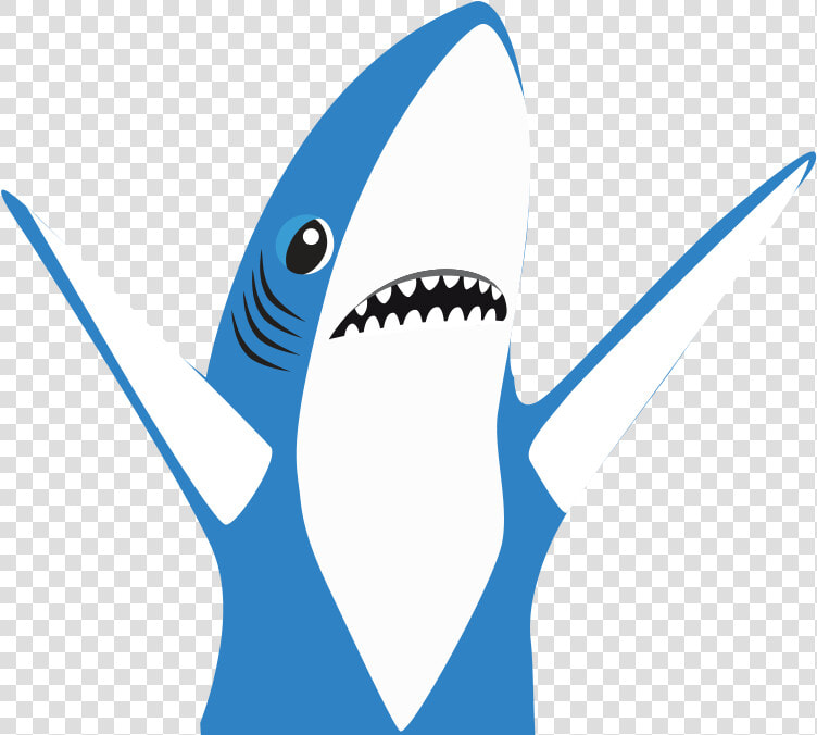 Great White Shark Graphic Design Gif Illustration   Transparent Background Left Shark  HD Png DownloadTransparent PNG