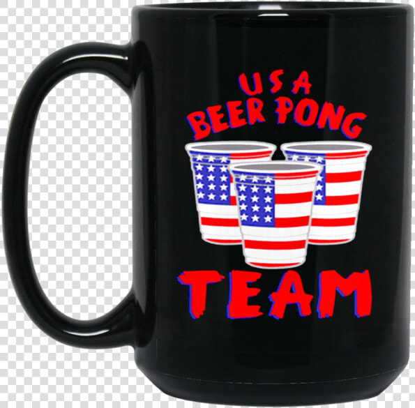 America Beer Mug Usa Beer Pong Team Coffee Mug Tea   Mug  HD Png DownloadTransparent PNG