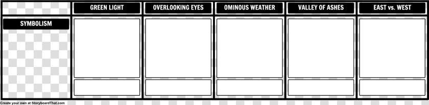 Graphic Organizer For Symbolism  HD Png DownloadTransparent PNG