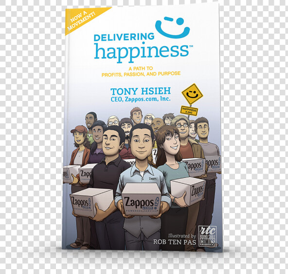 Delivering Happiness Comic   Delivering Happiness  HD Png DownloadTransparent PNG