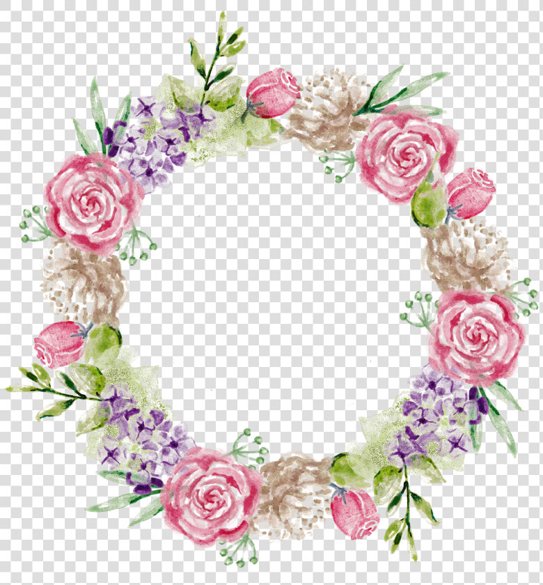  freetoedit  watercolor  nature  flowers  flower  rose   Watercolor Fall Leaves Wreath Png  Transparent PngTransparent PNG