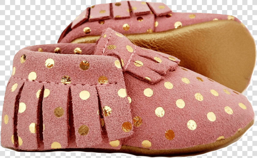 Pink Baby Moccasins Aidie London   Slipper  HD Png DownloadTransparent PNG