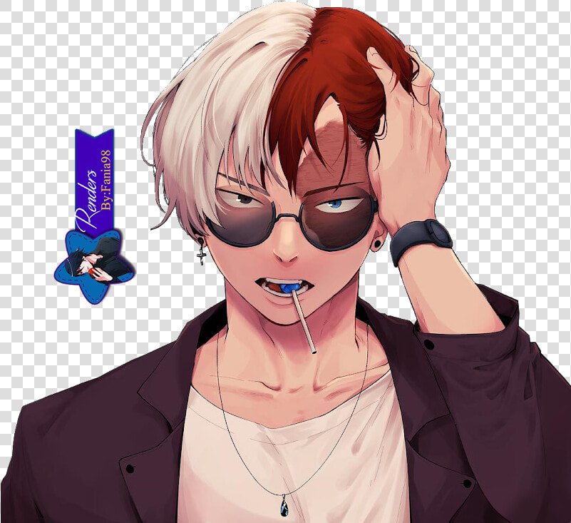 Transparent Todoroki Shouto Png   Bnha Todoroki Hot Art  Png DownloadTransparent PNG