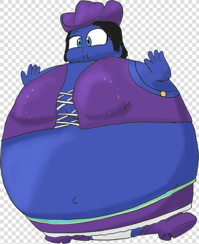 Robin Blueberry By Juacoproductionsarts   One Piece Nico Robin Inflation  HD Png DownloadTransparent PNG