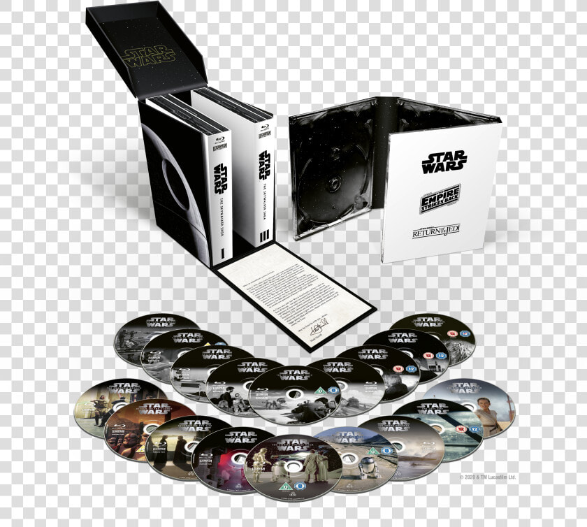 The Skywalker Saga Complete Box Set   Boa Constrictor  HD Png DownloadTransparent PNG