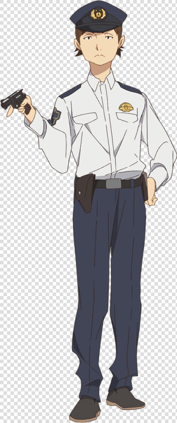 Zombieland Saga Cop   Anime Policeman Full Body  HD Png DownloadTransparent PNG