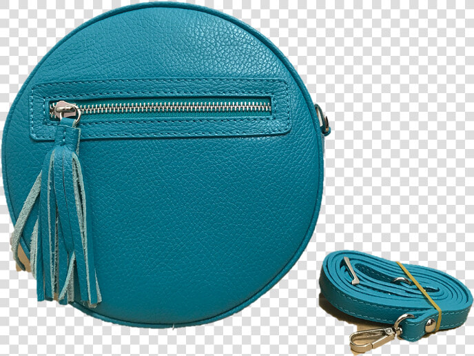 Circle Turquoise Jijou Capri Leather Cross Body Bag   Handbag  HD Png DownloadTransparent PNG