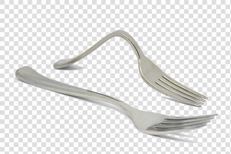 Transparent Silverware Png   Bent Fork Png  Png DownloadTransparent PNG