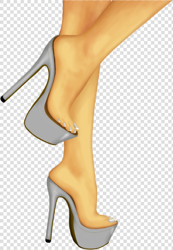 Drawing Legs Heel Basic Pump   Basic Pump  HD Png DownloadTransparent PNG