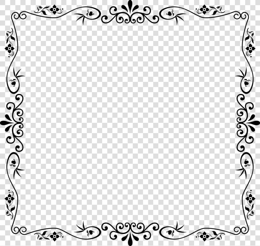 Picture Frame monochrome Photography text   Decorative Vintage Style Frame  HD Png DownloadTransparent PNG