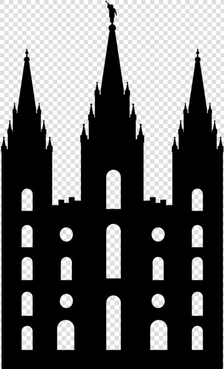 Building medieval Architecture silhouette   Temple Square  HD Png DownloadTransparent PNG