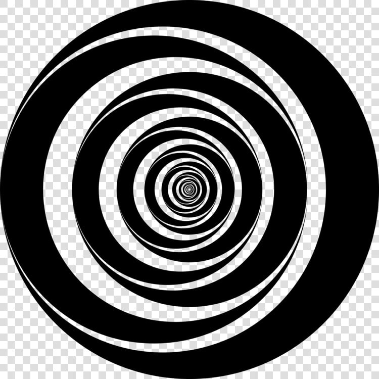 Monochrome   Cyclone Spiral  HD Png DownloadTransparent PNG