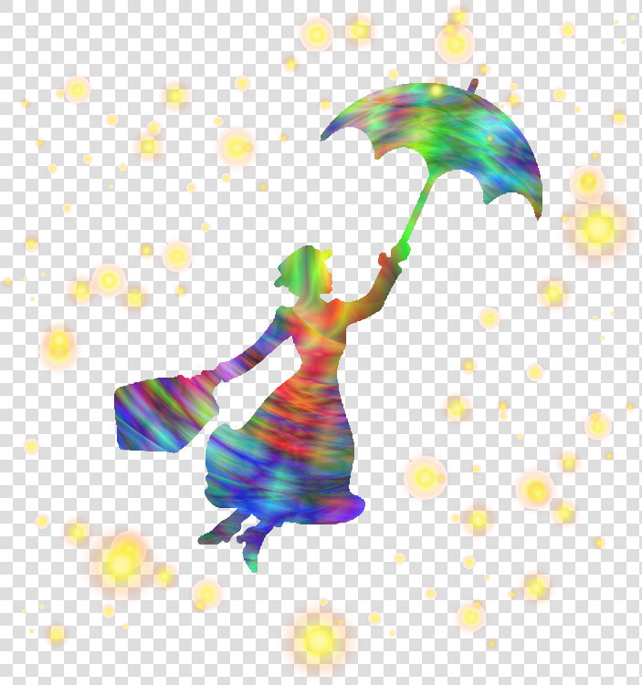 Mary Poppins Stencil Silhouette Art   Mary Poppins Silhouette Png  Transparent PngTransparent PNG