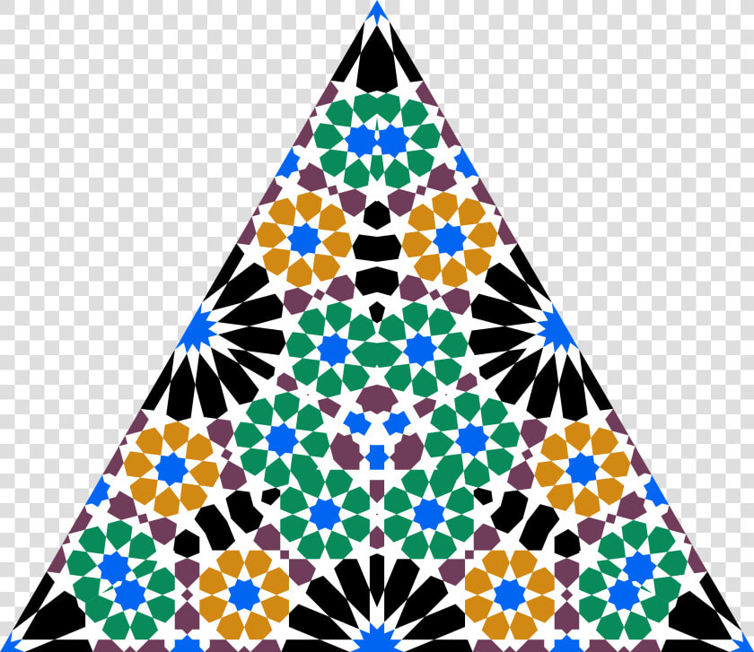 Seamless Alhambra Triangle Clip Arts   Clip Art  HD Png DownloadTransparent PNG