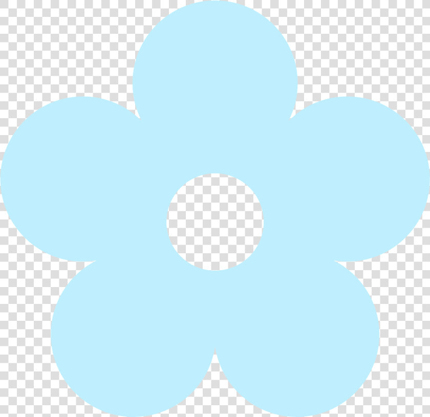 Light Blue Clipart Light Pink   Flower Drawing With Color  HD Png DownloadTransparent PNG