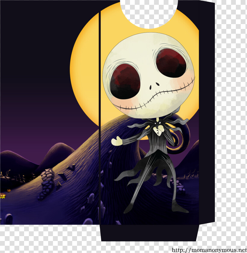 Nightmare Before Christmas Candy Bar Wrapper Jack   Illustration  HD Png DownloadTransparent PNG