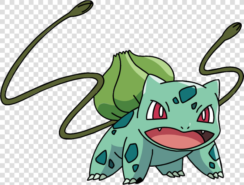 Bulbasaur Using Vine Whip  HD Png DownloadTransparent PNG