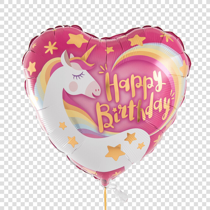 Magical Unicorn Happy Birthday   Balloon  HD Png DownloadTransparent PNG