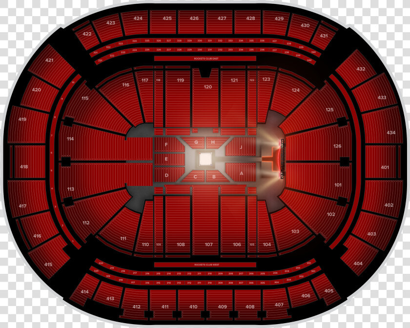 Section Toyota Center Raw  HD Png DownloadTransparent PNG