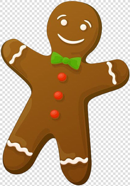 Christmas Gingerbread Man Png Pic   Transparent Background Gingerbread Man Png  Png DownloadTransparent PNG