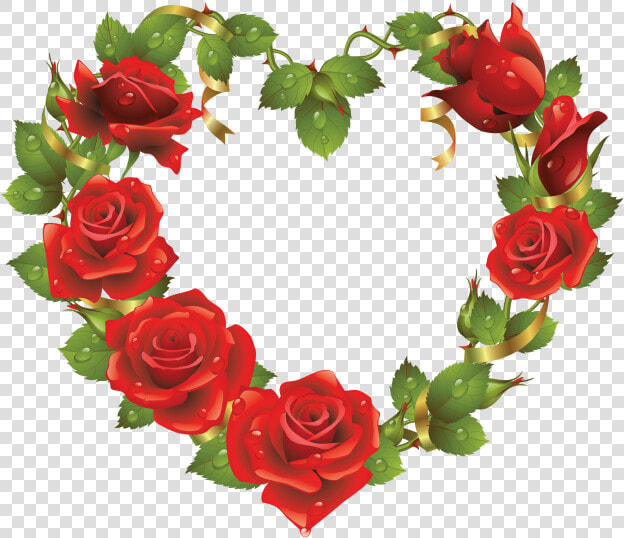 Rose Heart Flower Clipart Picture Heart  Love  Background    Beautiful Rose Image Download  HD Png DownloadTransparent PNG