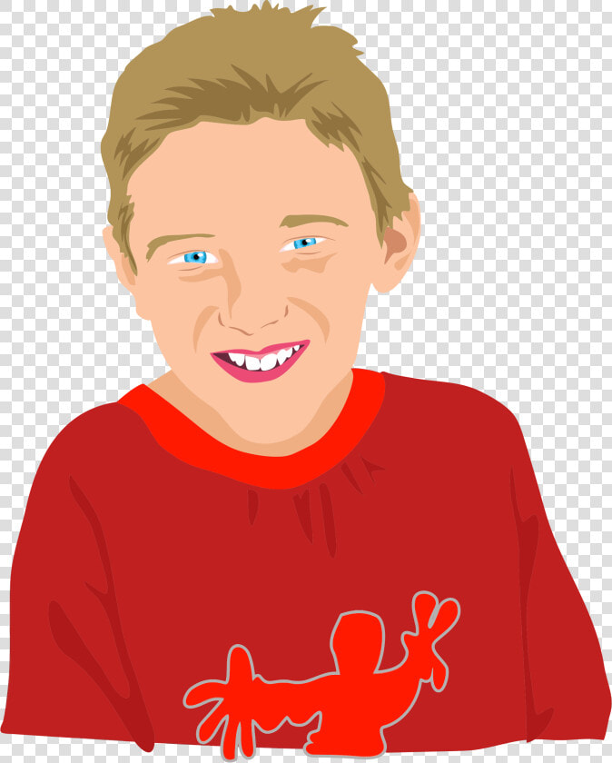 Happy Boy Portrait Clip Arts   Boy Portrait Clipart  HD Png DownloadTransparent PNG