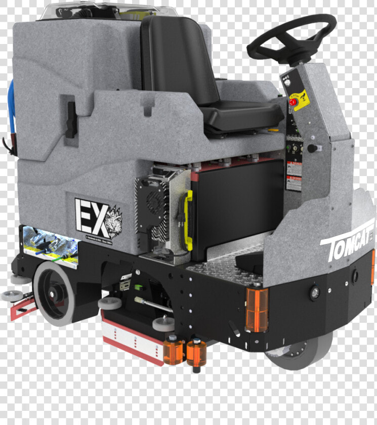 Tomcat S Ex Rider Floor Scrubber Dryer Is Known For   Tomcat Ex  HD Png DownloadTransparent PNG