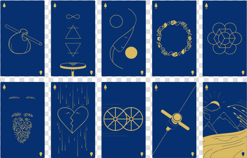 Tarot Part   Modern Tarot Cards Design  HD Png DownloadTransparent PNG