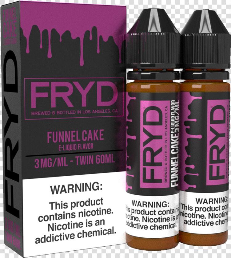 Funnel Cake 120ml By Fryd E liquid Class   Fryd Fennel Cake  HD Png DownloadTransparent PNG