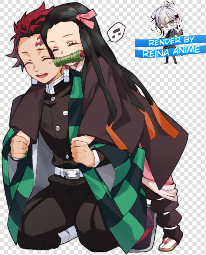  kimetsunoyaiba  demonslayer  nezuko  tanjiro  zenitsu   Nezuko Human Again  HD Png DownloadTransparent PNG