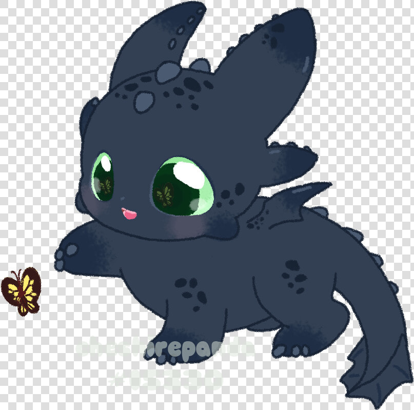 Toothless Png Download Image   Chibi Baby Toothless Dragon  Transparent PngTransparent PNG