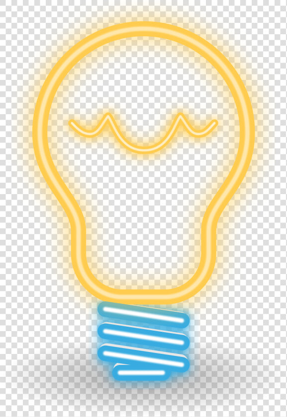 Neon Bulb Clip Arts   Light Bulb Neon Png  Transparent PngTransparent PNG