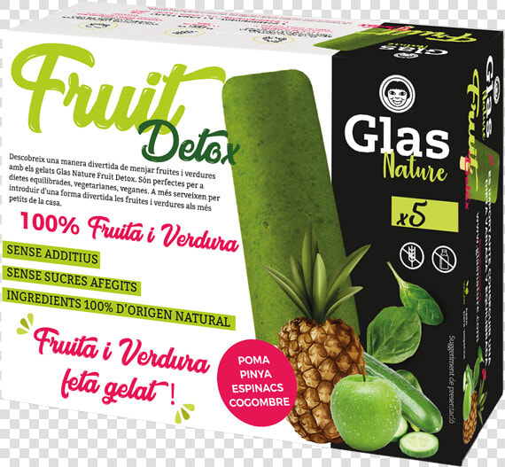 Detox Frutas Y Verduras Naturales   Glas Nature  HD Png DownloadTransparent PNG