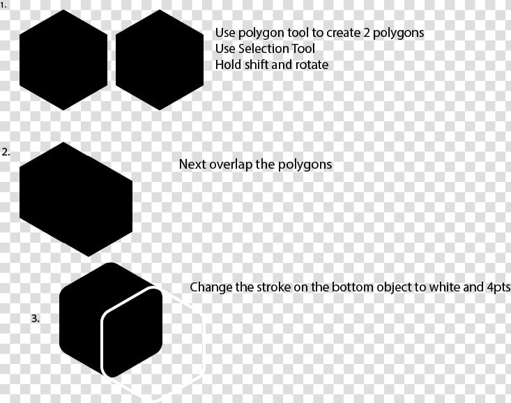 How To Make A Cube In Illustrator   Make A Cube In Illustrator  HD Png DownloadTransparent PNG