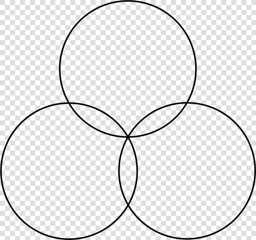 File Flower Of Life   Triple Venn Diagram Clipart  HD Png DownloadTransparent PNG