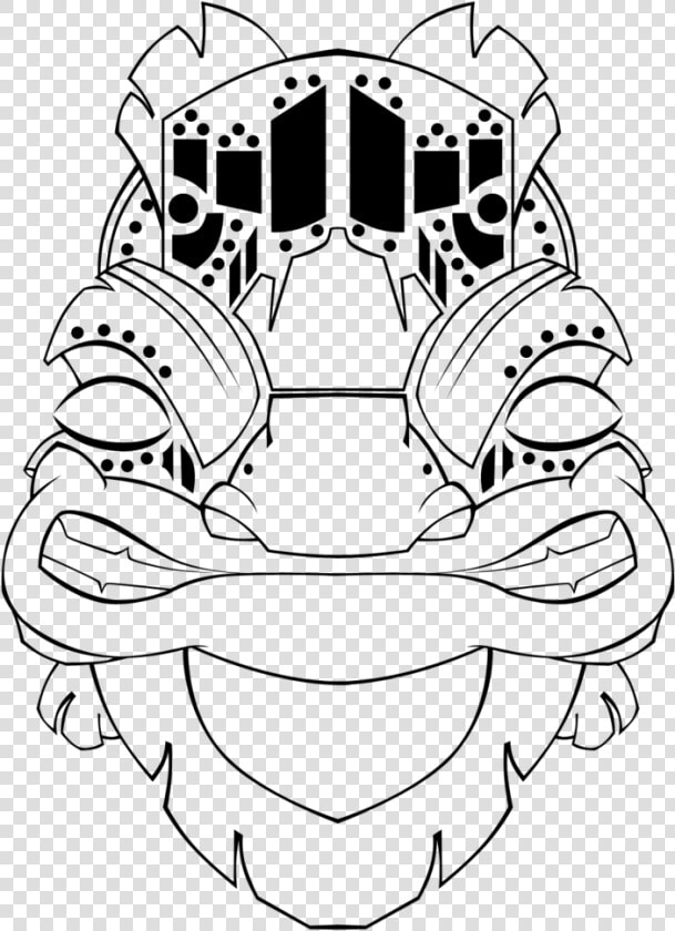 Tiki Mask Template Clipart Best   Mayan Mask Templates  HD Png DownloadTransparent PNG