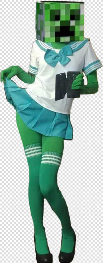 Creeper Schoolgirl  HD Png DownloadTransparent PNG