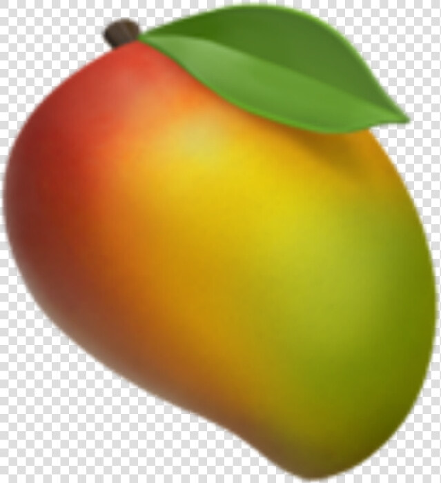  emoji  apple  mangue  fruit   Iphone Mango Emoji  HD Png DownloadTransparent PNG